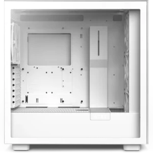 H7 Elite Premium ATX Mid-Tower Case – Matte White