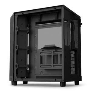 H6 Flow RGB Compact Mid-Tower Airflow Case with RGB Fans – Matte Black