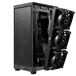 2000D AIRFLOW Mini-ITX Case – Black