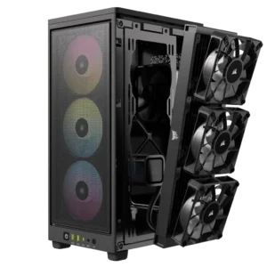 2000D RGB AIRFLOW Mini-ITX Case – Black