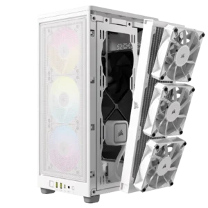 2000D RGB AIRFLOW Mini-ITX Case – White