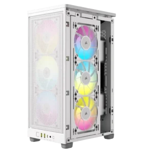 2000D RGB AIRFLOW Mini-ITX Case – White