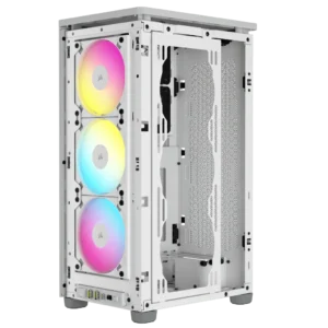 2000D RGB AIRFLOW Mini-ITX Case – White