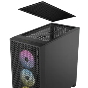 3000D RGB AIRFLOW Mid-Tower Case – Black