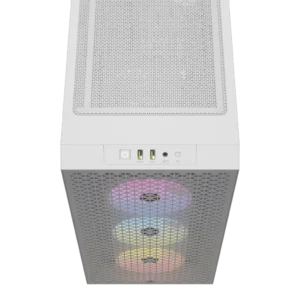 3000D RGB AIRFLOW Mid-Tower Case – White