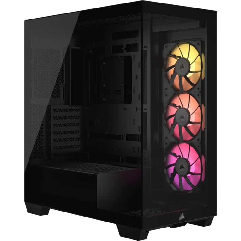 iCUE LINK 3500X RGB Mid-Tower Case – Black