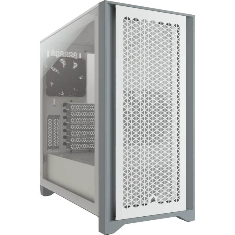 4000D AIRFLOW Tempered Glass Mid-Tower ATX Case – White