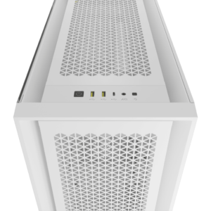 5000D CORE AIRFLOW Mid-Tower ATX Case – White