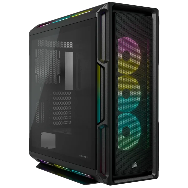 iCUE 5000T RGB Tempered Glass Mid-Tower ATX Case – Black