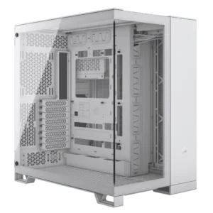 6500X Mid-Tower Dual Chamber Case – White