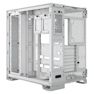 6500X Mid-Tower Dual Chamber Case – White