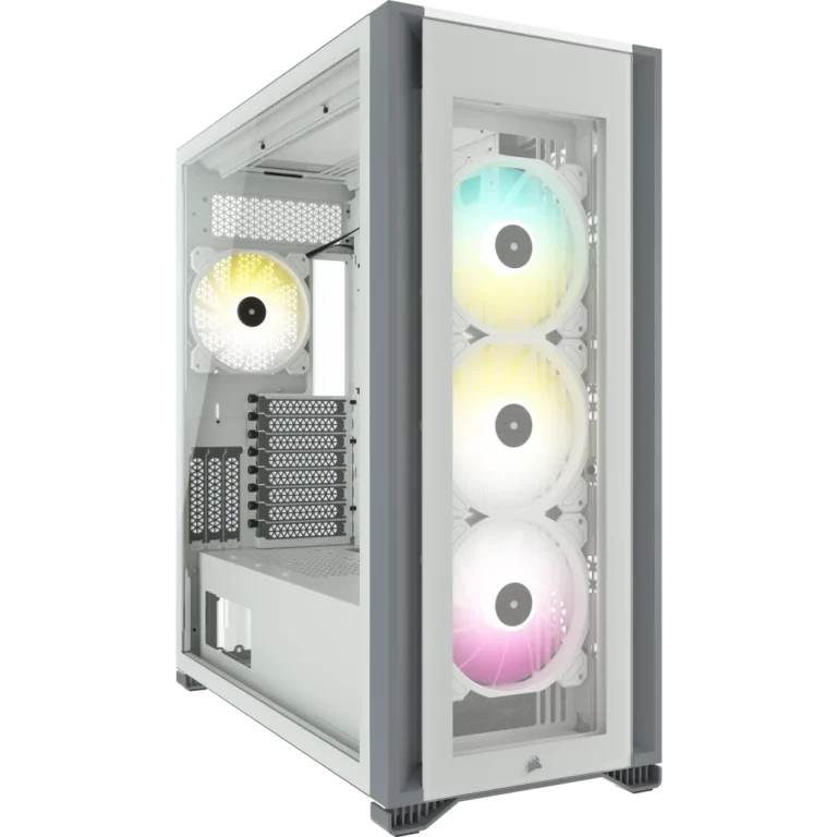 iCUE 7000X RGB Tempered Glass Full-Tower ATX Case – White