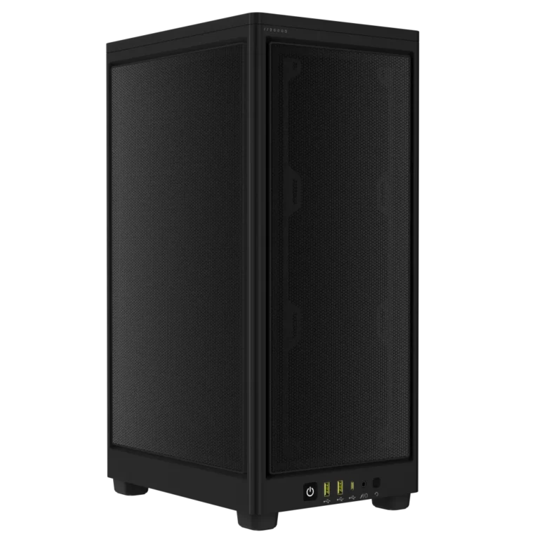 2000D AIRFLOW Mini-ITX Case – Black