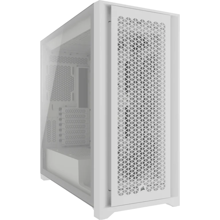 5000D CORE AIRFLOW Mid-Tower ATX Case – White