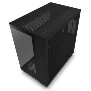 H9 Flow Dual-Chamber Mid-Tower Airflow Case – Matte Black