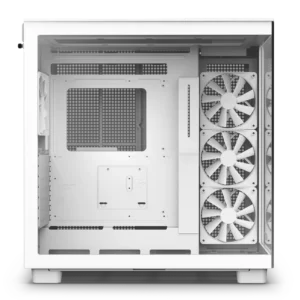 H9 Flow Dual-Chamber Mid-Tower Airflow Case – Matte White