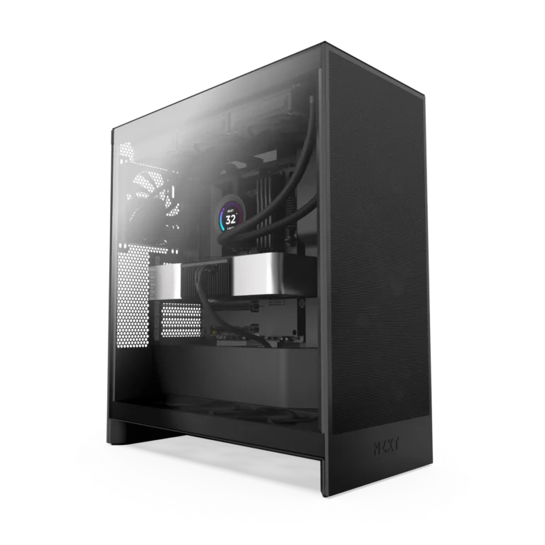 H7 Flow Mid-Tower ATX Airflow Case – Matte Black