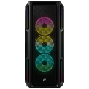 iCUE 5000T RGB Tempered Glass Mid-Tower ATX Case – Black