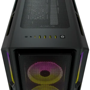 iCUE 5000T RGB Tempered Glass Mid-Tower ATX Case – Black