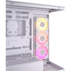 iCUE LINK 3500X RGB Mid-Tower Case – White