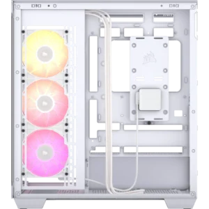 iCUE LINK 3500X RGB Mid-Tower Case – White