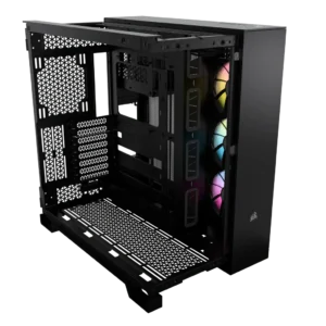 iCUE LINK 6500X RGB Mid-Tower ATX Dual Chamber Case – Black