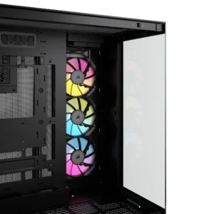 iCUE LINK 6500X RGB Mid-Tower ATX Dual Chamber Case – Black