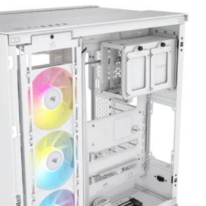 iCUE LINK 6500X RGB Mid-Tower ATX Dual Chamber Case – White