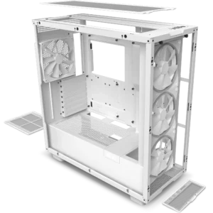 H7 Elite (2022) Premium ATX Mid-Tower Case – Matte White