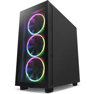 H7 Elite (2022) Premium ATX Mid-Tower Case – Matte Black